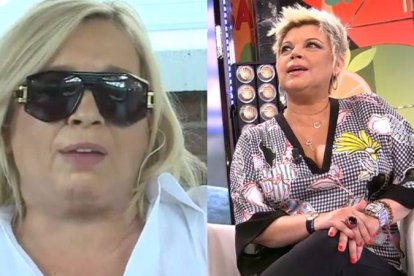 Carmen Borrego y Terelu Campos.-EL PERIÓDICO