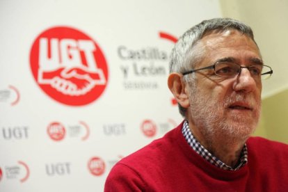 El secretario general de UGT de Castilla y León, Agustín Prieto-Ical