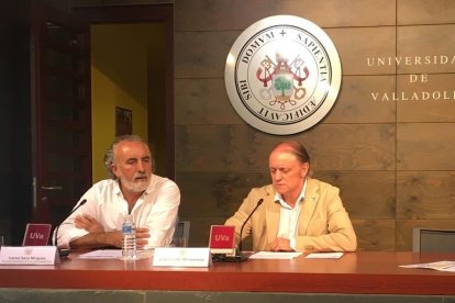 Momento de la presentación en la sede de la Universidad de Valladolid.-EUROPA PRESS