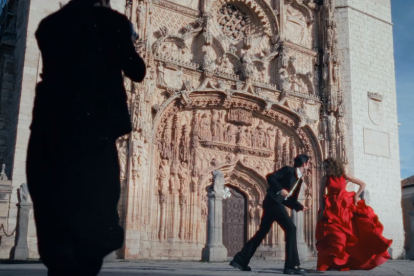 Spot de los Premios Goya con la Iglesia de San Pablo al fondo de la imagen. -GOYA