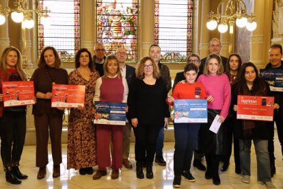 Entrega de los premios de la Campaña de Navidad. E.M.