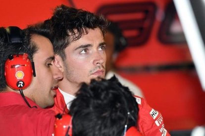 Charles Leclerc, en Monza.-EFE / EPA/ DANIEL DAL ZENNARO