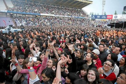 Concierto de Alejandro Sanz en el Valladolid Latino de 2008. / J. M. LOSTAU