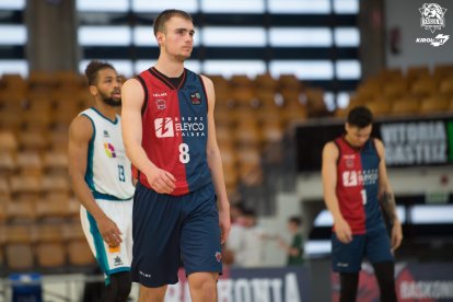 Royo en su etapa en el filial del Baskonia. / KIROLBET