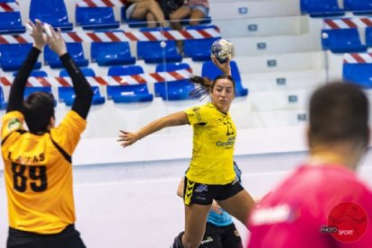 Cati Benedetti, con la camiseta del Morvedre. / LD