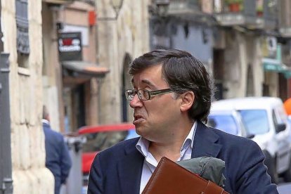 Rafael Delgado, en una imagen de archivo en su llegada al Juzgado para prestar de declaración.