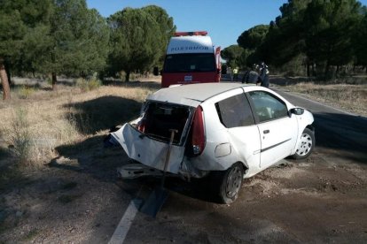 Estado del vehículo tras el accidente-E. PRESS