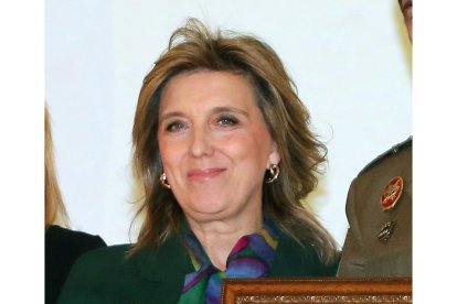 La delegada del Gobierno en Castilla y León, María José Salgueiro.-RUBÉN CACHO / ICAL