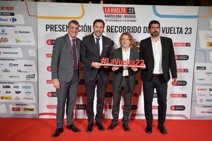 Presentación de la Vuelta a España en Barcelona. / EM