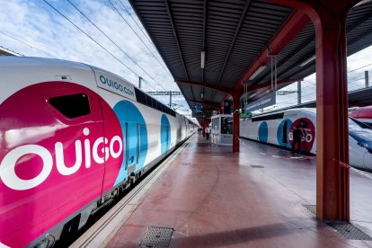Una imagen de un tren de Ouigo de archivo. E.P.