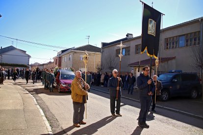 Funeral en Nogarejas (León) por el guardia civil asesinado David Pérez Carracedo. -ICAL.