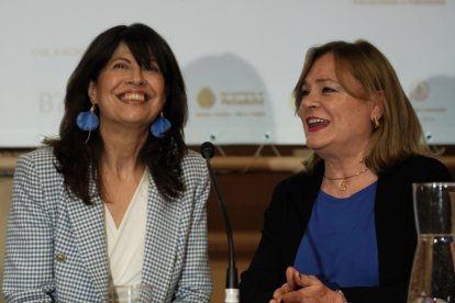 Ana Redondo, en el acto de la Facultad de Derecho de Valladolid.-ICAL