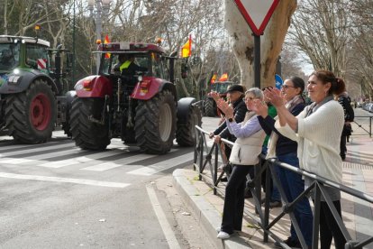 Tractorada en Valladolid. -J.M. LOSTAU