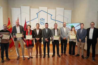 Entrega de premios de Ecoempleo 2023. Fotografía: Diputación de Valladolid