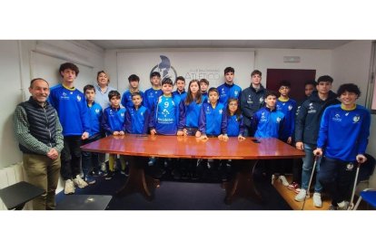 Creación del Consejo de Infancia y Adolescencia del Recoletas Atlético Valladolid. / EL MUNDO