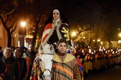 Llegada de la Reina Juana a Tordesillas. PHOTOGENIC