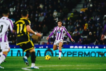 Lucas Rosa en el último partido ante el Oviedo. / I.SOLA / RVCF