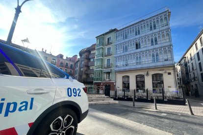 Coche patrulla de la Policía Municipal de Valladolid.