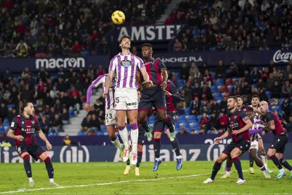 Jugada del partido de la primera vuelta.