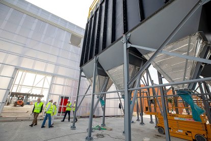 Instalaciones de la planta de energía abulense. DH