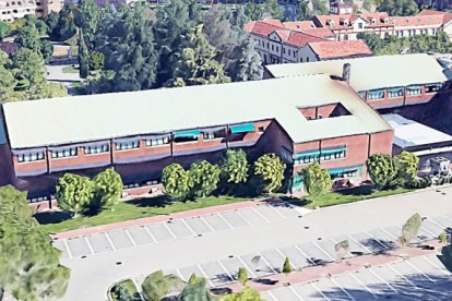 Edificio de Presidencia, en el antiguo Colegio de la Asunción, que será objeto de la actuación