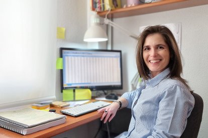 Cristina Arranz Barcenilla, investigadora de la Universidad de Burgos.