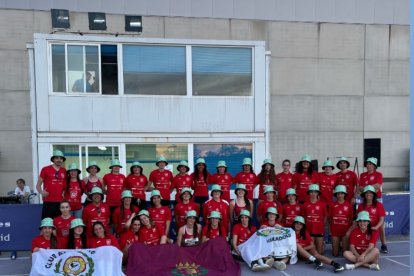 Equipo del Club Atletismo Valladolid