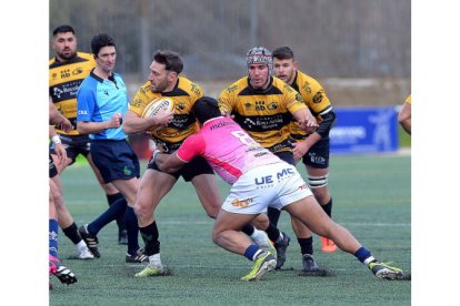 Último derbi entre VRAC y Burgos, en campo de éste.