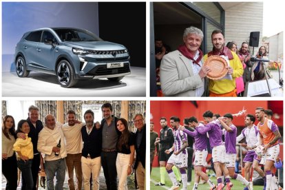 La presentación del Renault Symbioz, la visita de los Beckham, la fiestas de San Juan en Arroyo y otra victoria del Pucela, entre los mejores momentos de la semana