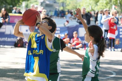 Celebración del 'Día del minibasket' en Valladolid