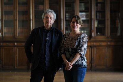 David Toscana y Daniela Tarazona participan en la 57ª Feria del Libro de Valladolid.