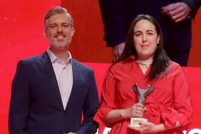 Ángel Carreira, corresponsal político de Antena 3, y Alicia Calvo, redactora jefe de El Mundo CyL