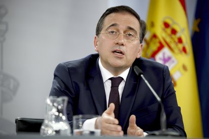 El Ministro de Asuntos Exteriores José Manuel Albares.