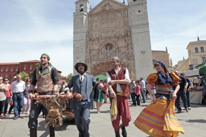 Imagen de archivo de la ruta de 'El Hereje de Miguel Delibes' a su paso por San Pablo.