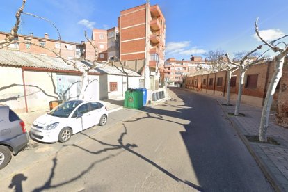 Calle Adajuela de Medina del Campo.