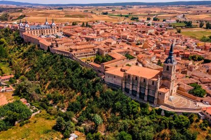 Imagen aérea de Lerma