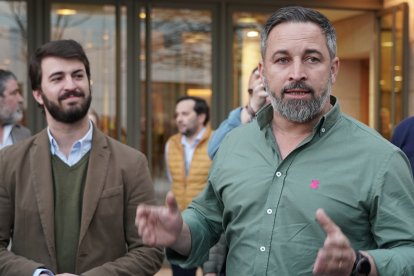 Juan García-Gallardo y Santiago Abascal.