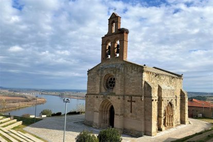 Iglesia de Sta. María del Castillo en Castronuño (Valladolid).