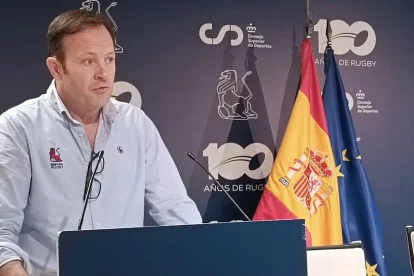 Juan Carlos Martín 'Hansen' durante la Asamblea