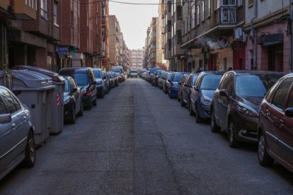 Calle del barrio vallisoletano de La Rubia.