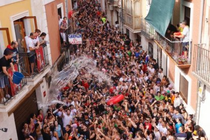 Imagen de una edición pasada del 'Chúndara' de Peñafiel.