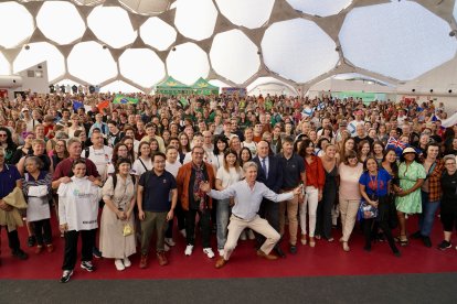 Inauguración del Campeonato Mundial de Puzzles.