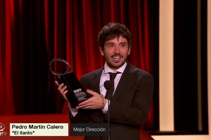 Pedro Martín Calero en el Festival de Cine de San Sebastián