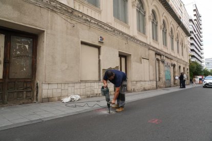 Inicio de las obras del Teatro Lope de Vega