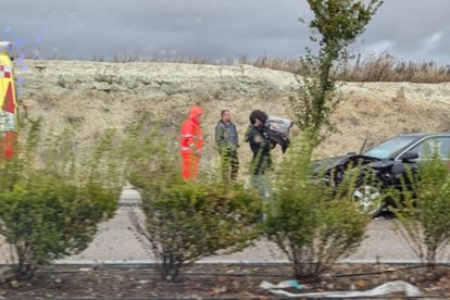 Accidente en las cercanías de Río Shopping