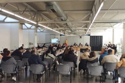 Los acusados permanecen en el 'macrojuicio' de la Feria de Valladolid.