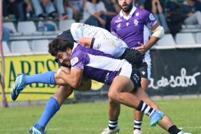 David barrios, en una acción de un partido.