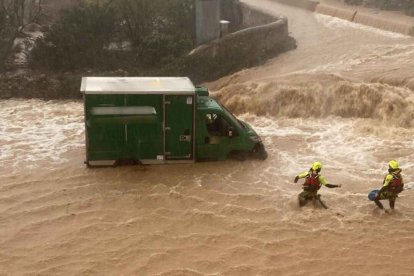 Inundaciones provocadas por la Dana en Valencia.