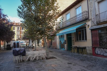 Bares y terrazas de la plaza de Cantarranas