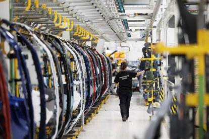 La planta de montaje de Renault en Valladolid, en una imagen de archivo.